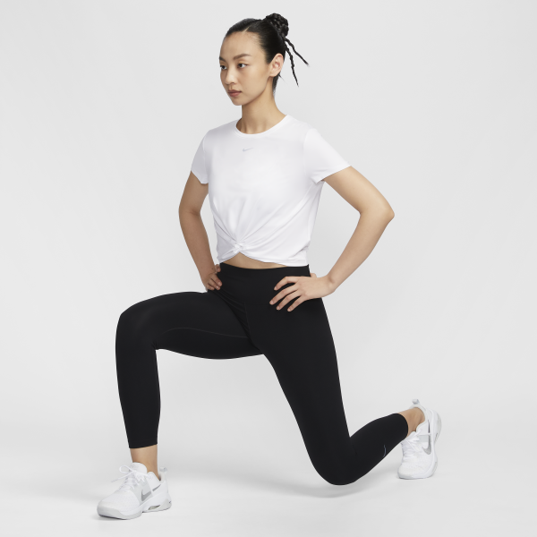 Nike T Shirts Women's White Crew Neck - View 5