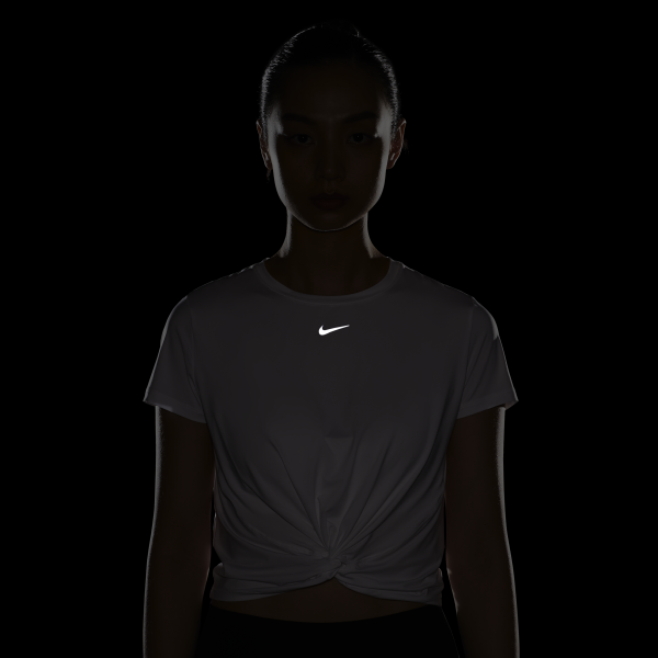 Nike T Shirts Women's White Crew Neck - View 6