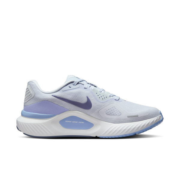 Nike Structure 26 Running Shoes Women's Blue Gray - View 3