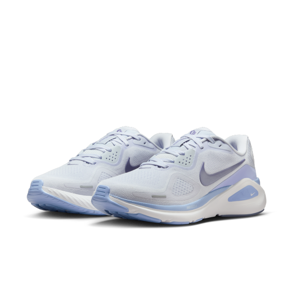 Nike Structure 26 Running Shoes Women's Blue Gray - View 5
