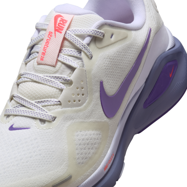 Nike Structure 26 Summit White Wild Grape Women's - View 7