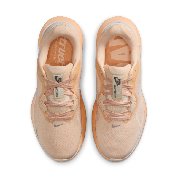 Nike Structure 26 Casual Running Shoes Women's Dark Beige - View 4