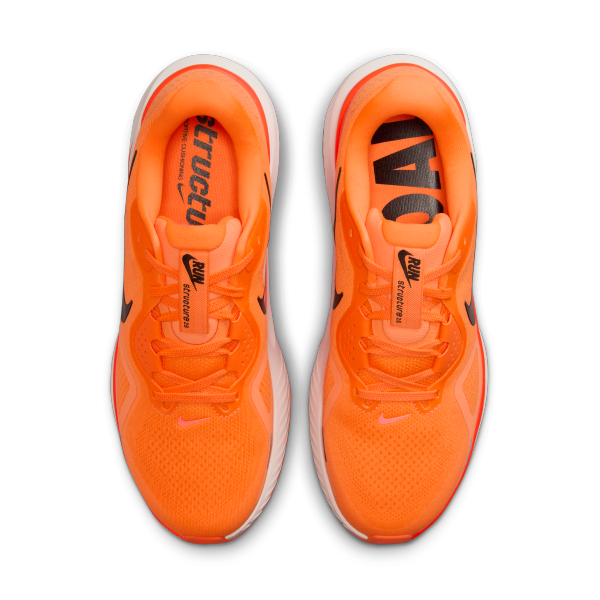 Nike Structure 26 Total Orange Black - View 4