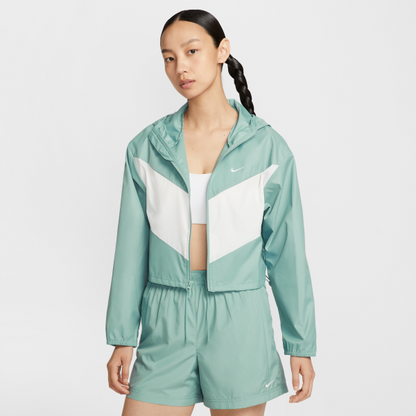 Nike Sportswear Jackets Women's Gunmetal Gray/Sail White/Sail White Hooded Moderate Other - View 1