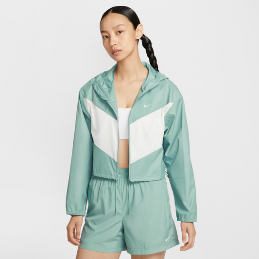 Nike Sportswear Jackets Women's Gunmetal Gray/Sail White/Sail White Hooded Moderate Other - View 1