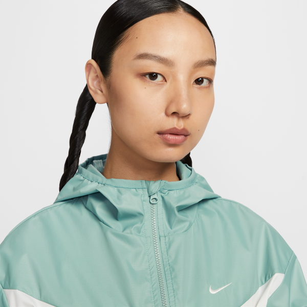 Nike Sportswear Jackets Women's Gunmetal Gray/Sail White/Sail White Hooded Moderate Other - View 3