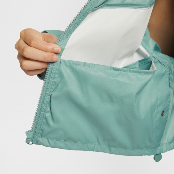 Nike Sportswear Jackets Women's Gunmetal Gray/Sail White/Sail White Hooded Moderate Other - View 7