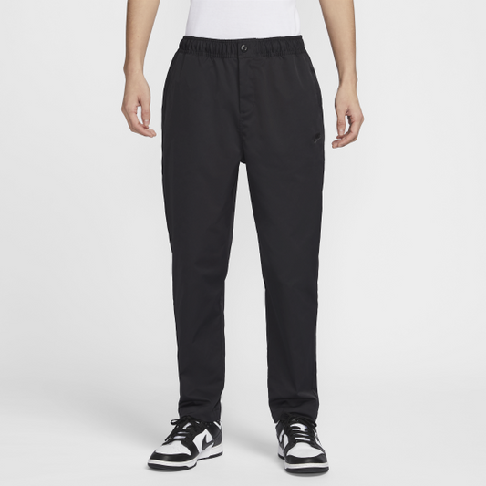 Nike Club Woven Tapered Trousers Casual Pants Men's Black - View 1