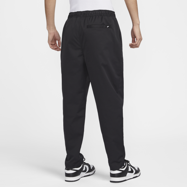 Nike Club Woven Tapered Trousers Casual Pants Men's Black - View 2