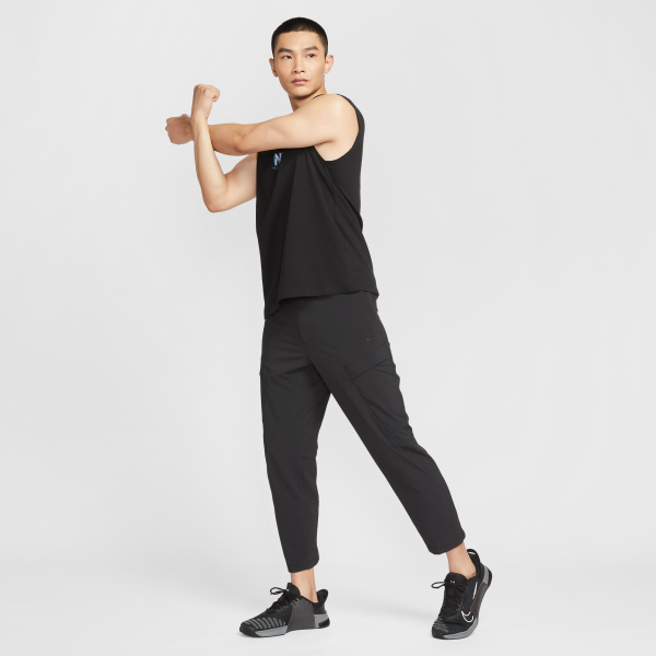 Nike Dri Fit Cargo Pants Men's Black Moderate - View 7
