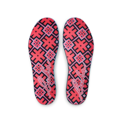 Jordan Luka 4 Slip Resistant Abrasion Resistant Low top Children's Basketball Shoes Red Unisex - View 10