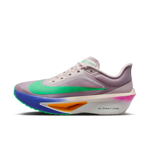 Nike Zoom Fly 6 Carbon Plate Casual Marathon Running Shoes Unisex Gray Green - View 1