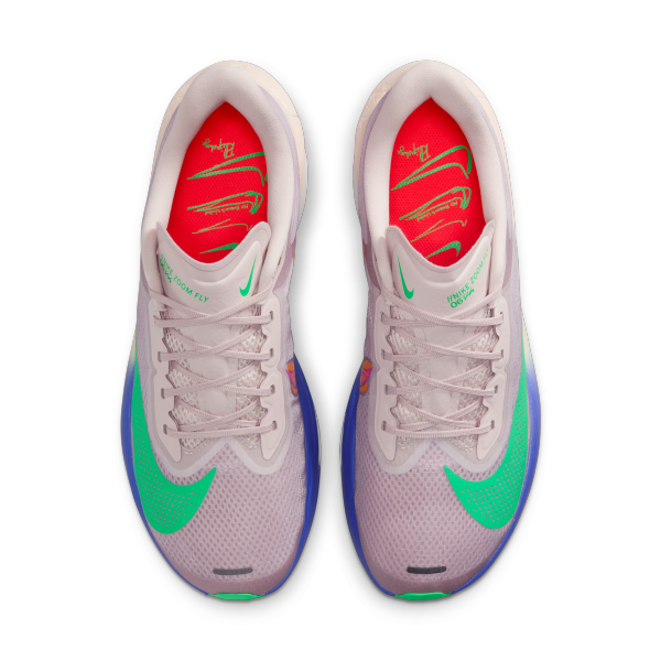 Nike Zoom Fly 6 Carbon Plate Casual Marathon Running Shoes Unisex Gray Green - View 4