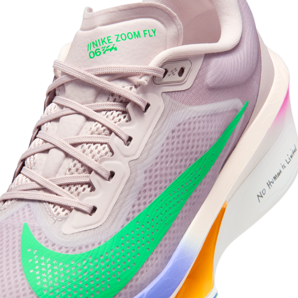 Nike Zoom Fly 6 Carbon Plate Casual Marathon Running Shoes Unisex Gray Green - View 7