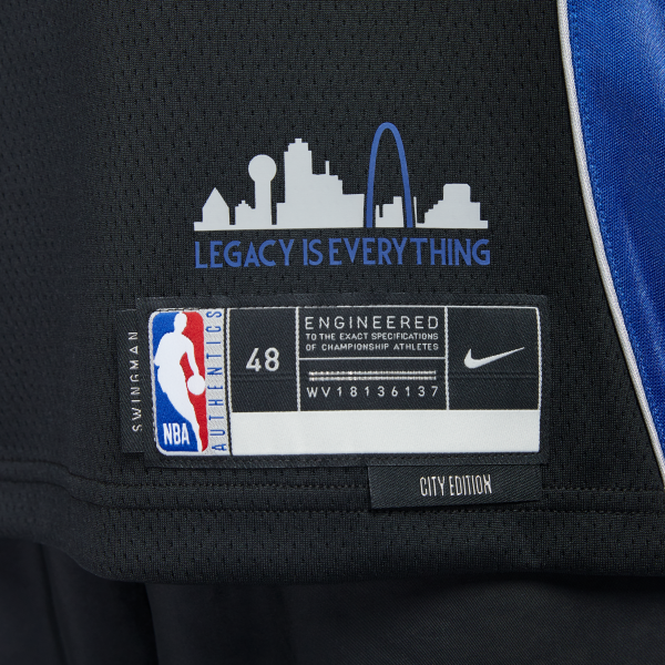 Nike Kyrie Irving Dallas Mavericks City Edition Men's Nike Nba Swingman Jersey - View 6
