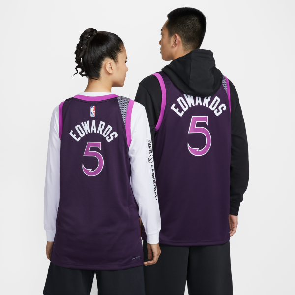 Nike Dri Fit FW25 Anthony Edwards City Edition Swingman Jersey Basketball Jersey Men's - View 2