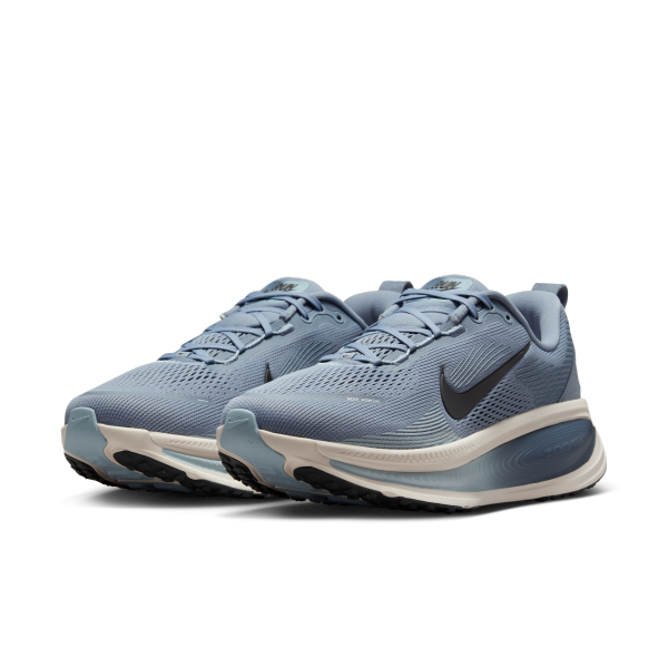 Nike Vomero 18 Abrasion Resistant Low top Casual Running Shoes Men's Gray White - View 5