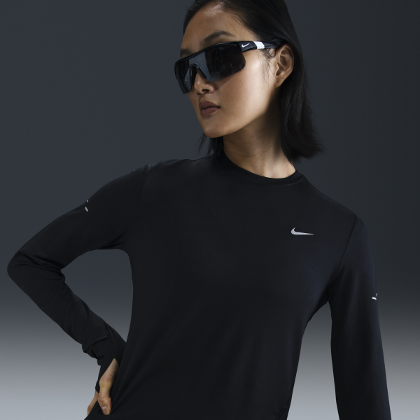 Nike Swift Women's Dri FIT Uv Long Sleeve Crew Neck Running Top - View 1