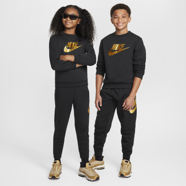 Nike Kids Sweatshirts Crew Neck Moderate - View 4