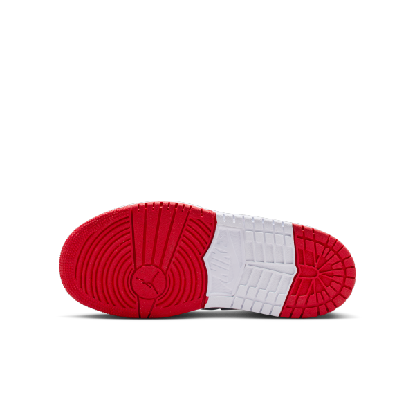 Jordan 1 Low top Kids' Skateboarding Shoes Red Black Kids' - View 2