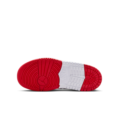 Jordan 1 Low top Kids' Skateboarding Shoes Red Black Kids' - View 2