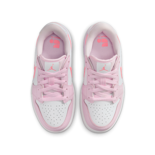 Jordan Air Jordan 1 Low top Kids' Skateboarding Shoes Pink Teenagers - View 4