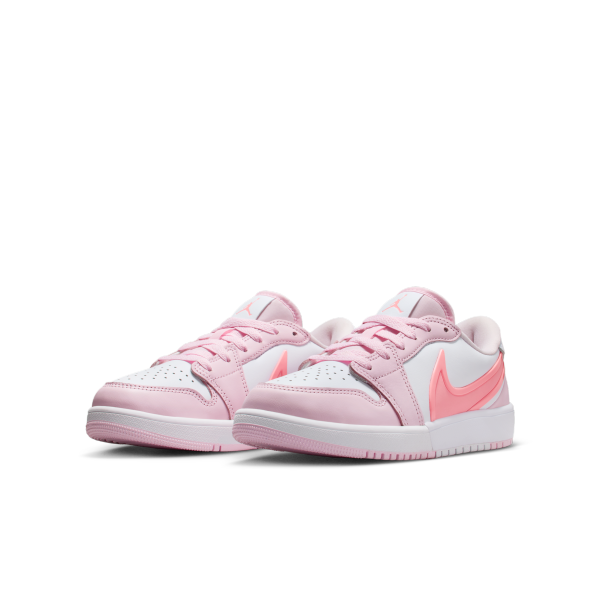 Jordan Air Jordan 1 Low top Kids' Skateboarding Shoes Pink Teenagers - View 5