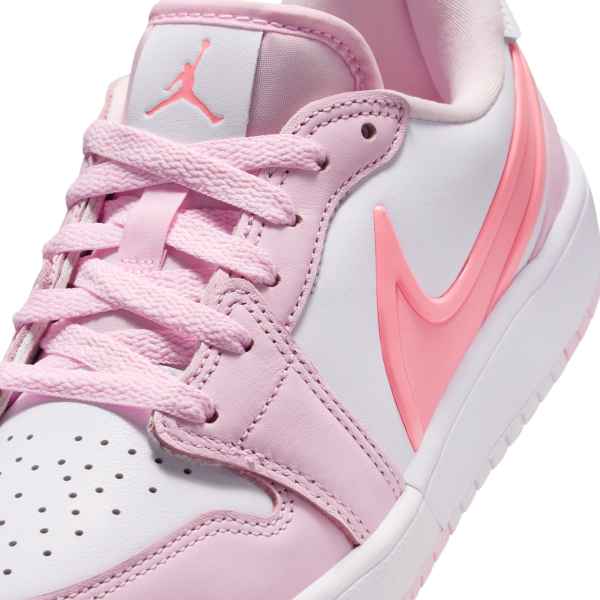 Jordan Air Jordan 1 Low top Kids' Skateboarding Shoes Pink Teenagers - View 7