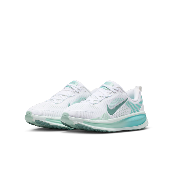 Nike Vomero 18 Low top Kids' Running Shoes White Green Kids' - View 5