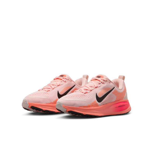 Nike Vomero 18 Slip Resistant Abrasion Resistant Low top Kids' Running Shoes Pink Kids' - View 5