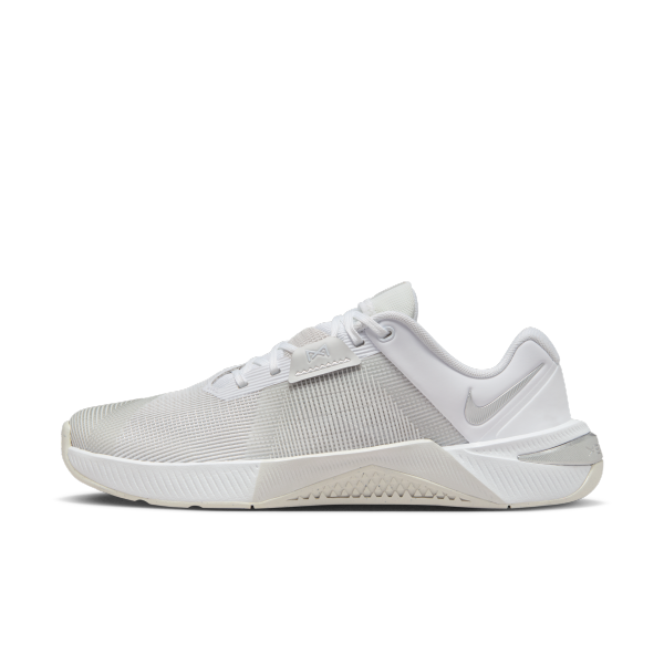 Nike Metcon 10 Breathable Training Shoes Women's White Gray - View 1
