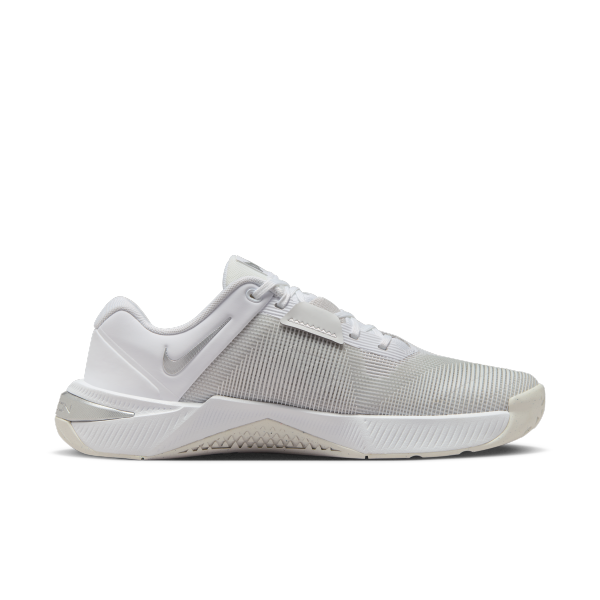 Nike Metcon 10 Breathable Training Shoes Women's White Gray - View 3