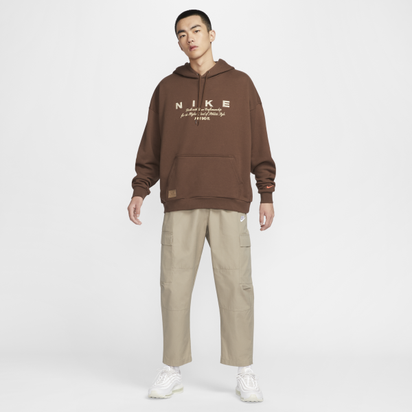 Nike Club Sweatshirt Men's Khaki - View 8