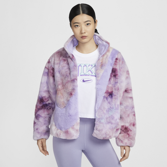 Nike Sportswear Velvet feel Coat Women's Hydrangea Purple - View 1