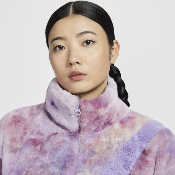 Nike Sportswear Velvet feel Coat Women's Hydrangea Purple - View 3