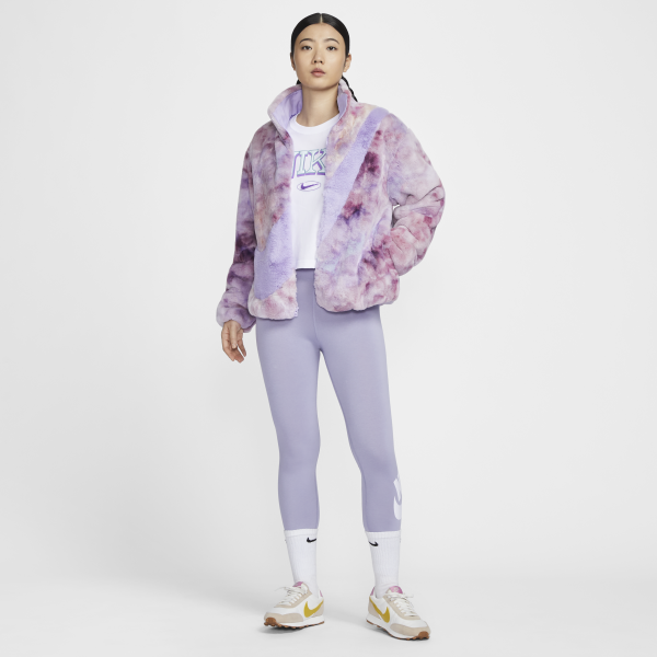 Nike Sportswear Velvet feel Coat Women's Hydrangea Purple - View 7