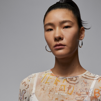 Jordan graffiti-print long-sleeve top - View 3