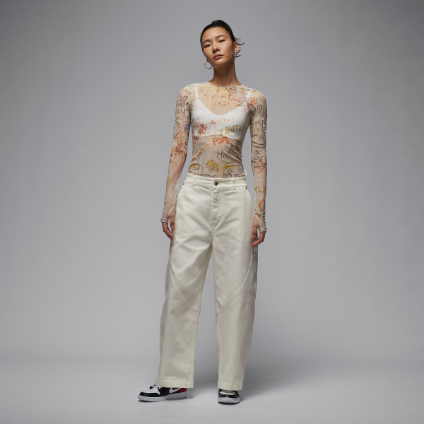 Jordan graffiti-print long-sleeve top - View 7