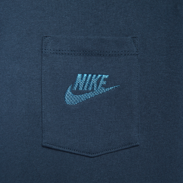 Nike T Shirts Men's Navy Blue Crew Neck Moderate - View 4
