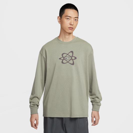 Nike T Shirts Men's Green Crew Neck Moderate - View 1