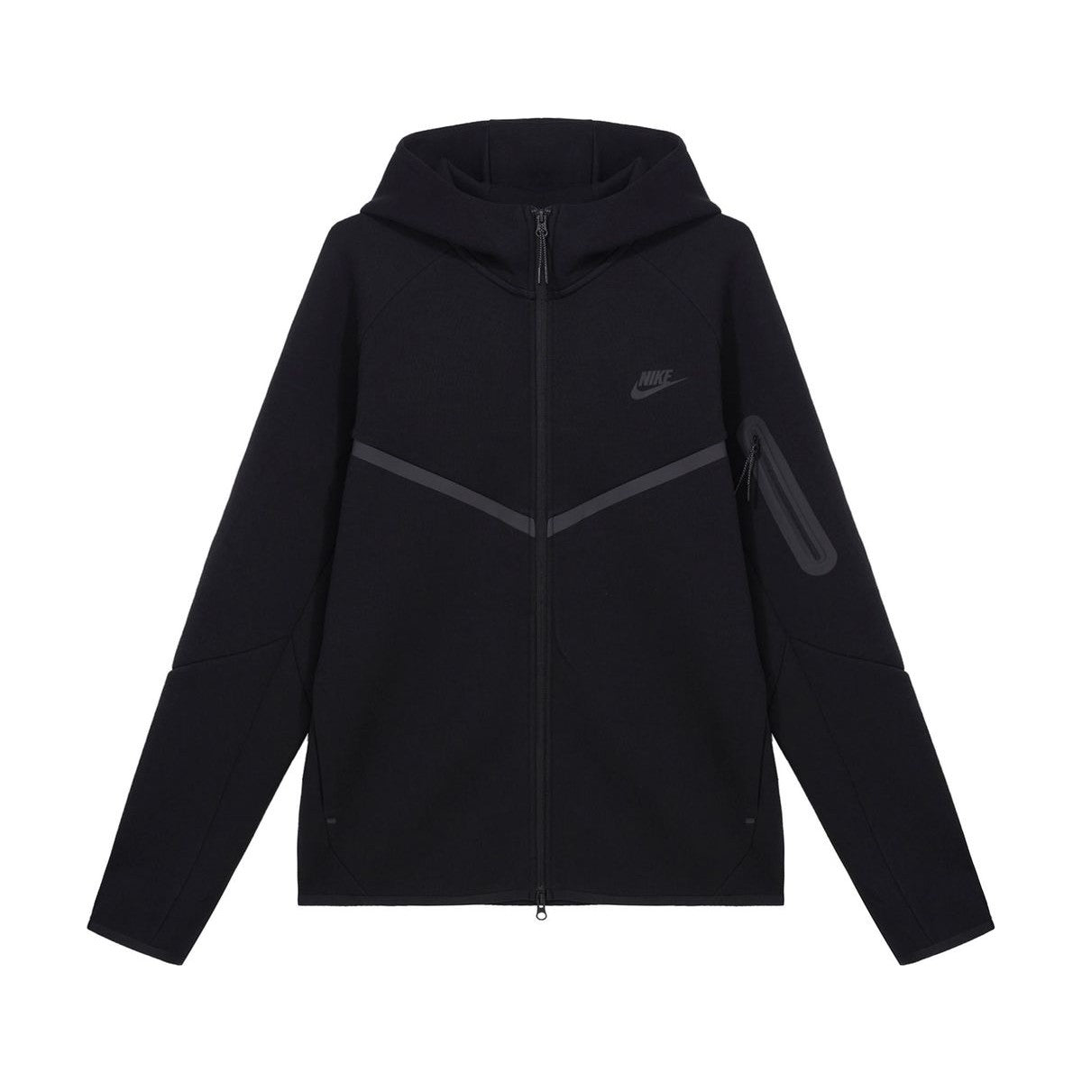 Nike Tech Fleece Windrunner Full-Zip Hoodie 'Black' (Asia sizing)