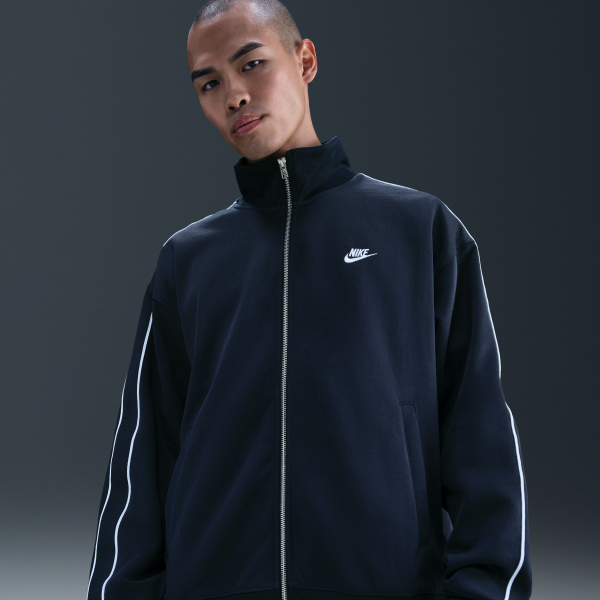Nike Sportswear Club Men's Oversized Knit Track Jacket - View 1