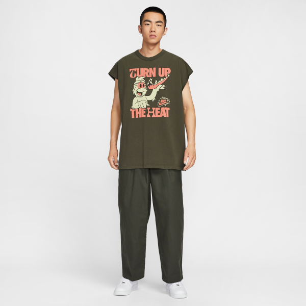 Nike Casual Pants Men's Green Moderate Other - View 6