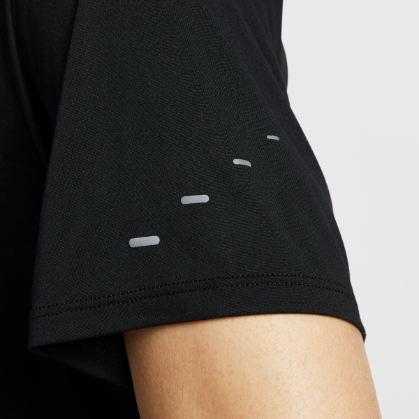 Nike Dri Fit T Shirts Men's Black Crew Neck Moderate - View 4