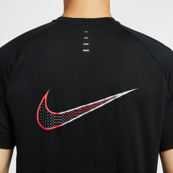 Nike Dri Fit T Shirts Men's Black Crew Neck Moderate - View 5