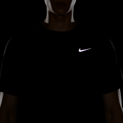 Nike Dri Fit T Shirts Men's Black Crew Neck Moderate - View 8