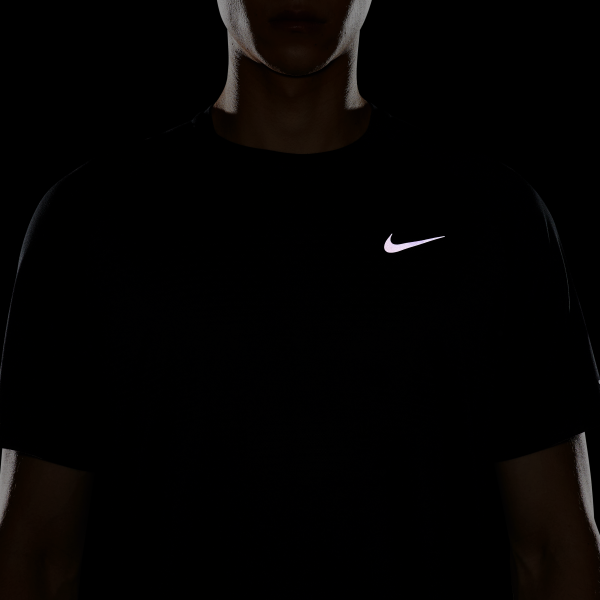 Nike Dri Fit T Shirts Men's Black Crew Neck Moderate - View 8