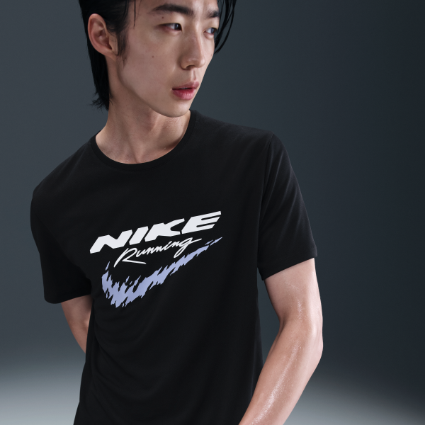 Nike Dri Fit MILER T Shirt Men's - View 1