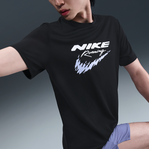 Nike Dri Fit MILER T Shirt Men's - View 3