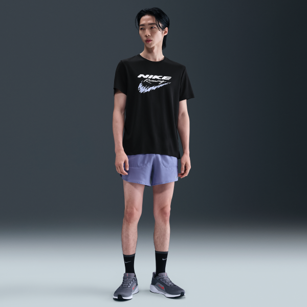 Nike Dri Fit MILER T Shirt Men's - View 4